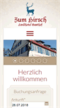 Mobile Screenshot of landhotel-hirsch.de